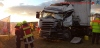 VU - mehrere LKW mit eingeklemmten Personen, A3 Richtung Würzburg, 19.02.2019